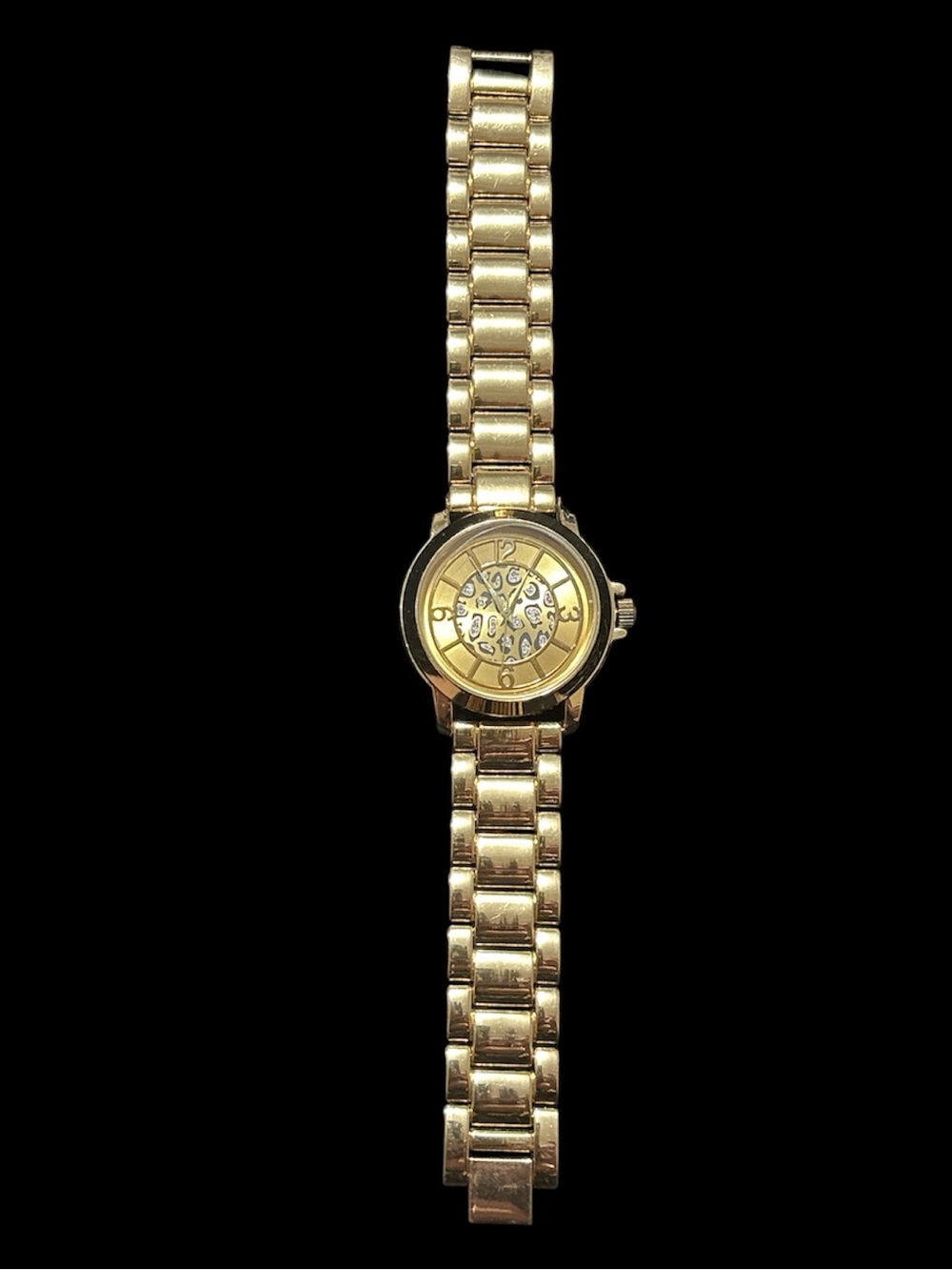 Gold Tone Women's Bracelet Watch